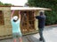 SALE, SALE, SALE! Cabin She Shed He Shed 2.400 x 4.200 plus a Veranda & Deck Carousel 12