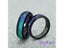 Color Changing Titanium/Stainless Steel Mood Ring EKG W/Hearts Design Gift Box Carousel 4