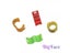 100 Pcs / Lot Bird Clip Ring 2.7mm 3mm 4mm 4.5mm 5mm Plastic Foot Rings Carousel 6