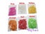 100 Pcs / Lot Bird Clip Ring 2.7mm 3mm 4mm 4.5mm 5mm Plastic Foot Rings Carousel 7