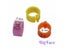 100 PCs Bird Clip Ring 8 Mm Plastic Digital Markup Parrot Pigeons 10 Colors Carousel 8