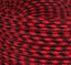 Electrical Fabric Cable / Cord 3-core. Black & Red Butterfly Carousel 1