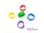 200 Pcs Inside Diameter 2.0cm Chicken Foot Ring Duck Goose Bird Quail Poultry Carousel 4