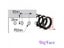 12mm 25 Holes Loose Leaf Binding Ring For Notebook Office Supply Carousel 7