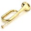 Retro Brass Army Cavalry Copper Trumpet Bugle Carousel 3