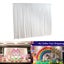 2M X 2M White Stage Background Backdrop Drape Curtain Swags Wedding Party US Carousel 3