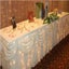 2M X 2M White Stage Background Backdrop Drape Curtain Swags Wedding Party US Carousel 5