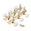 2Pcs Acoustic Guitar String Tuning Pegs Keys Machine Heads Tuners Color Gold Carousel 1