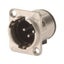 E3MSC :: Switchcraft XLR Panel Mount (Male) - 3 pole NICKEL Carousel 1