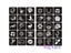 133pcs Airbrush Glitter Tattoo Stencil Woman Girl Kids Drawing Template Small Carousel 3