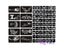 133pcs Airbrush Glitter Tattoo Stencil Woman Girl Kids Drawing Template Small Carousel 4
