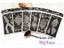 6pcs/lot Mehndi Indian Henna Tattoo Stencil Reuseable Henna Tatoo Template Carousel 4