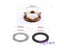 10Pcs 1/2“ Plastic Brass Faucet Locknut Brass Nipple Kitchen Cold Warm Mixer Carousel 1