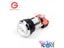 Illuminated Push Button For Arcade Chrome Silver Plated LED Button 1P 2P Player Carousel 4