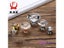 KAK 20/30/40mm Diamond Shape Design Crystal Glass Knobs Cupboard Drawer Carousel 8