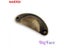 NAIERDI 20PCS Retro Metal Kitchen Drawer Handles Antique Brass Carousel 5