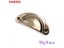 NAIERDI 20PCS Retro Metal Kitchen Drawer Handles Antique Brass Carousel 6