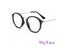 Temples For Glasses Round Glasses Eyeglasses Women Transparent Frame Retro Carousel 5