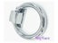 UNILOCKS Zinc Alloy Big Door Knocker Shiny Silver Bigger Drop Rings Chrome Carousel 3