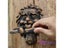 1 Piece Door Knocker Lion Vintage Cast Iron Doorknocker Lionhead Latch Home Carousel 5