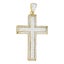 Premium Bling - 925 Sterling Silver Cross Pendant Carousel 1