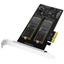 MAIWO KCSSD6Plus Dual Disk RAID Array M.2 SSD Converter Card PCI-E X4 to SATA Ex Carousel 5