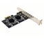 ITHOO PCE4SAT-A01 4 Ports SATA3.0 SSD IPFS Hard Disk Adapter PCI-E Expansion Car Carousel 3