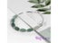 Ruifan Oval Natural Stone Green Jade Pure 925 Sterling Silver Bangle Bracelets Carousel 1