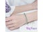 Ruifan Oval Natural Stone Green Jade Pure 925 Sterling Silver Bangle Bracelets Carousel 3