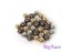 4 6 8 10 12mm 30-300pcs Gold/Gun-Metal Plated CCB Round Seed Spacer Beads For Carousel 5