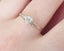 Art Nouveau 18ct Handmade Diamond Solitaire Carousel 2