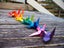 High Quality Paper Cranes Origami Rainbow Cranes Carousel 3