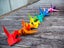 High Quality Paper Cranes Origami Rainbow Cranes Carousel 4