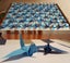 High Quality Paper Cranes Origami Blue Carousel 1