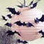 12pcs Halloween 3D Black Bat Wall Sticker Halloween Party Home Decor Sticker Carousel 2