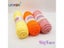 6pcs Lot Natural Milk Cotton 3mm Thick Yarn For Knitting Crochet Carousel 9