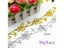 Iron On Gold Embroidered Lace Costumes Lace Trims Appliqued Braided Vintage Carousel 10