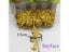 Iron On Gold Embroidered Lace Costumes Lace Trims Appliqued Braided Vintage Carousel 12
