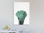 Elephant - Green - Animal - Contemporary Art - Art Prints Carousel 2