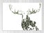 Deer Stag - Geometric - Contemporary - Animal - Art Prints Carousel 1
