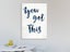 Nursery, Kids Art - Blue Typography - Contemporary - Artwork - Art Prints Carousel 2