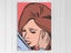 Pop Art - Lady - Woman - Blue - Orange - Red - Wall Art - Art Prints Carousel 1