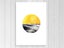 Sunset - Geometric - Contemporary - Scandinavian - Wall Art - Art Prints Carousel 1