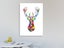 Deer Stag - Geometric - Animal - Contemporary - Colourful - Art Prints Carousel 2