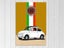 Car - Pop Art - White - Red, Green - Graffiti Art - Wall Art - Art Prints Carousel 1