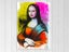 Pop Art - Mona Lisa - Pink - Yellow - Orange - Graffiti - Wall Art - Art Prints Carousel 1