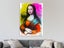 Pop Art - Mona Lisa - Pink - Yellow - Orange - Graffiti - Wall Art - Art Prints Carousel 2