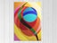 Abstract Art - Colourful - Blue - Orange - Red - Contemporary Art - Art Prints Carousel 1