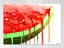 Pop Art - Red - Green - Watermelon - Fruit - Graffiti - Wall Art - Art Prints Carousel 1