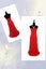 Ball Dress Formal Wear Strapless Beaded Red Lace Overlay Trumpet Size 12/14 Carousel 1